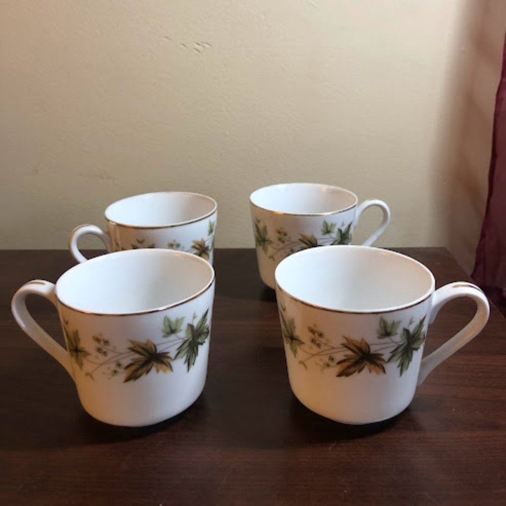 Wentworth Select Fine China coffee/tea mugs - set of 4